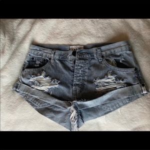 One X Teaspoon Bandits Shorts